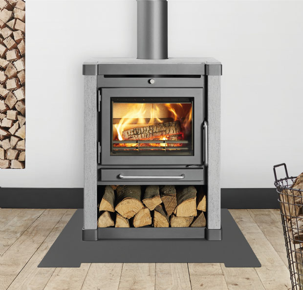 Reny Retro L Speksteen houtkachel